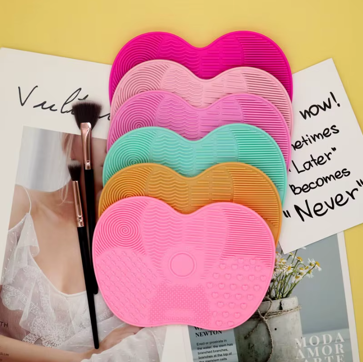 Tampon Nettoyant pour Pinceaux de Maquillage en Silicone