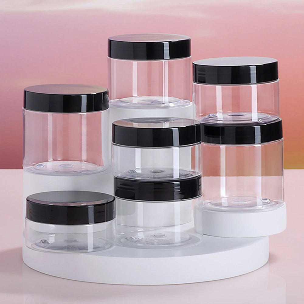 Pots Vides Cosmétiques avec Couvercle – Lot de 10 Multi-Formats