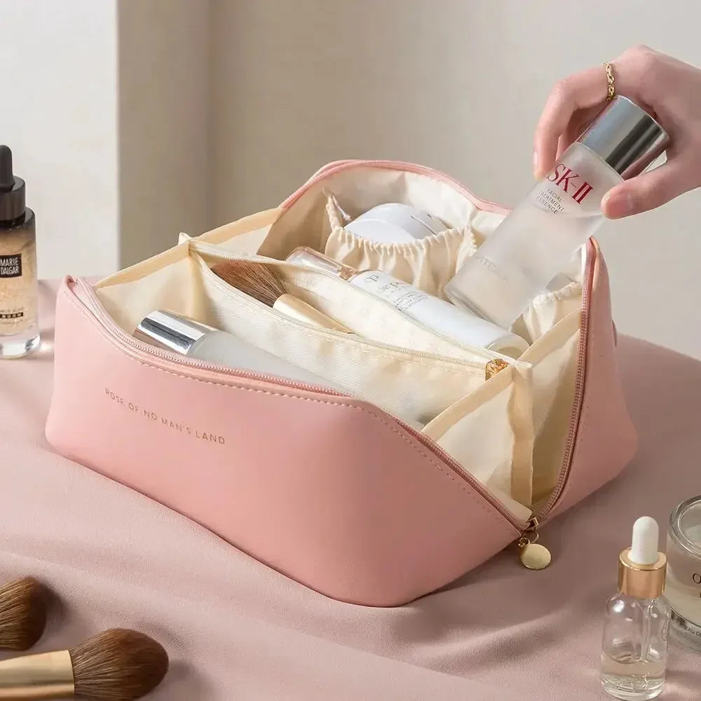 Trousse de Maquillage avec Fermeture Zip