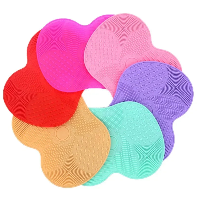 Tampon Nettoyant pour Pinceaux de Maquillage en Silicone