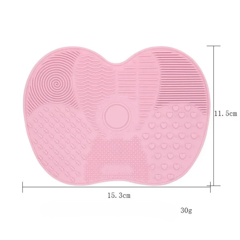 Tampon Nettoyant pour Pinceaux de Maquillage en Silicone