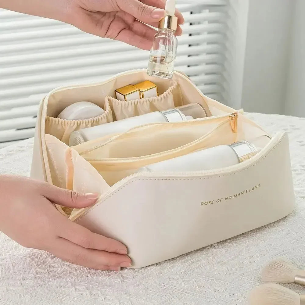 Trousse de Maquillage avec Fermeture Zip