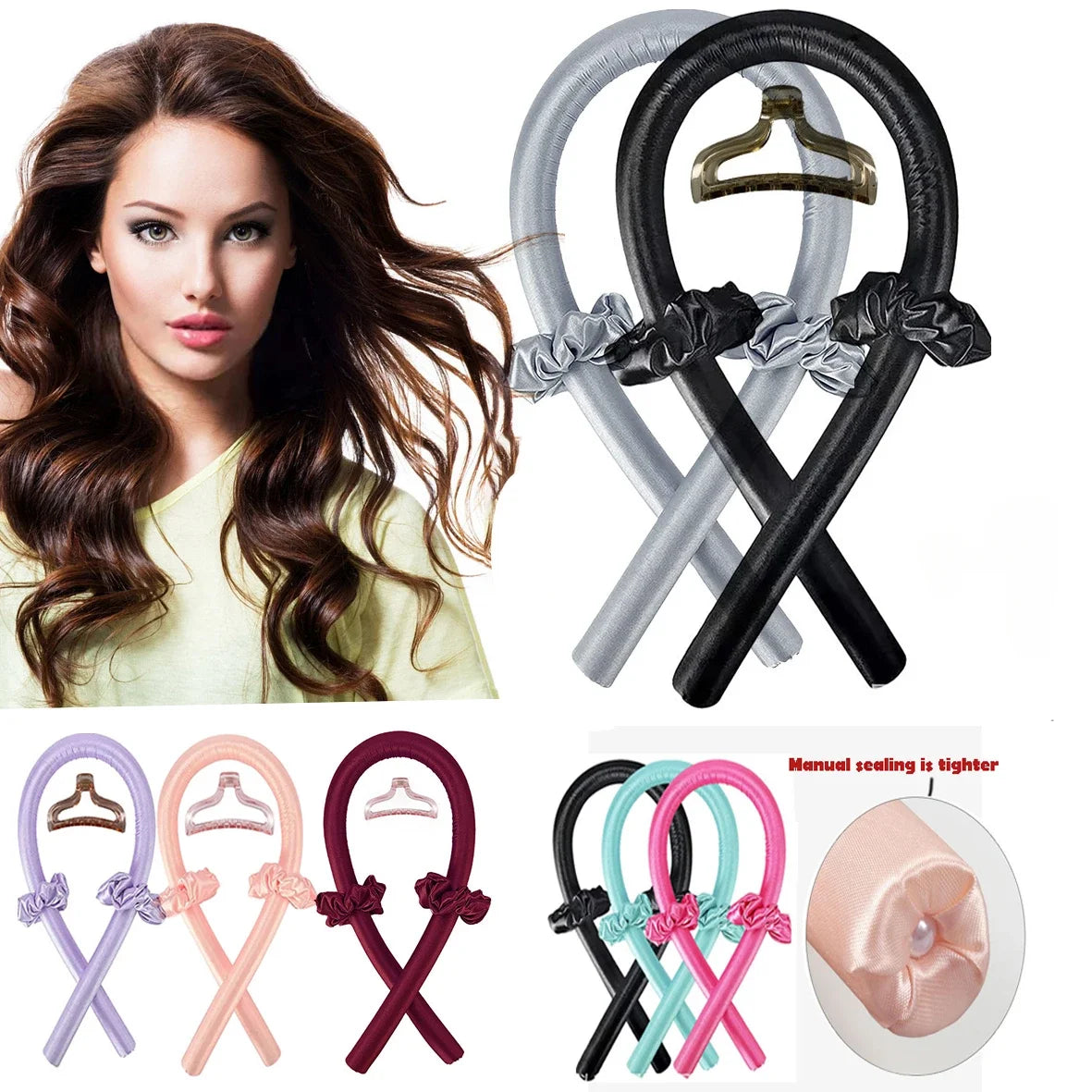 Bigoudi en Soie pour Boucler vos Cheveux Sans Chaleur