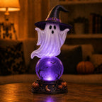 Halloween Raven Crystal Ball Light