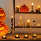 Halloween Pumpkin Spider LED Candle Lights