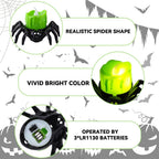 Halloween Pumpkin Spider LED Candle Lights