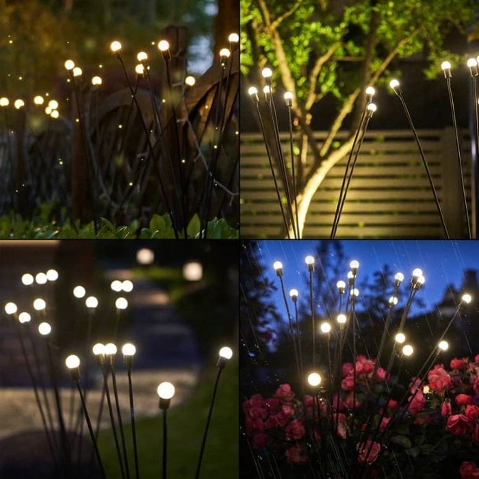 Solar Firefly Garden Lights