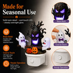 Animated Seesaw Ghost LED Night Light