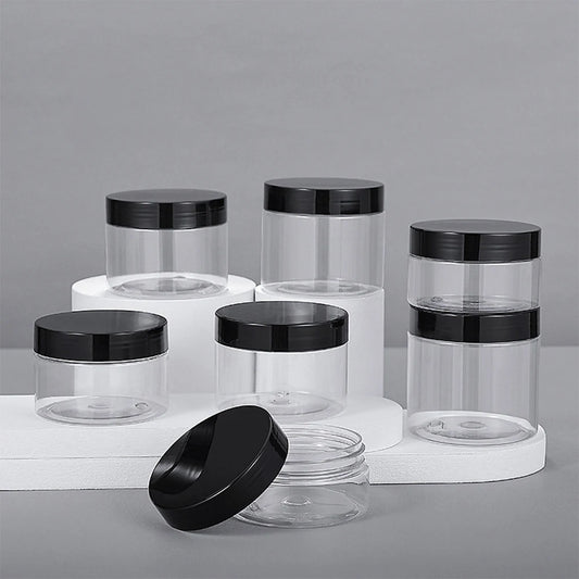 Pots Vides Cosmétiques avec Couvercle – Lot de 10 Multi-Formats