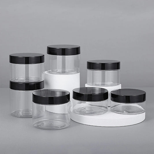 Pots Vides Cosmétiques avec Couvercle – Lot de 10 Multi-Formats
