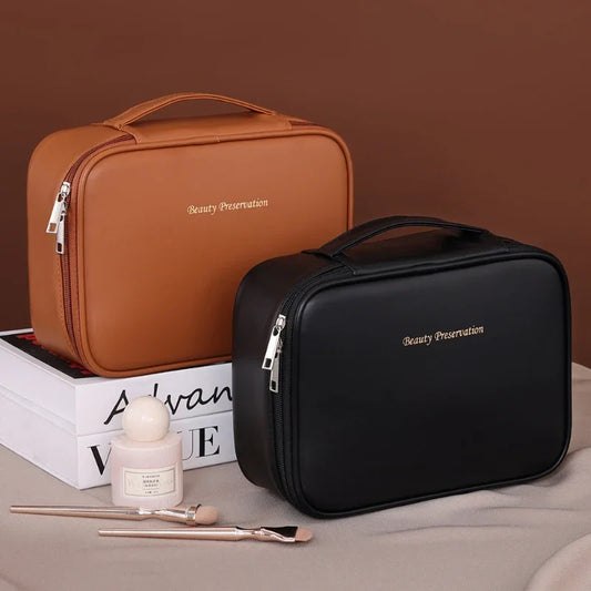 Trousse de Maquillage Double-Couche Premium