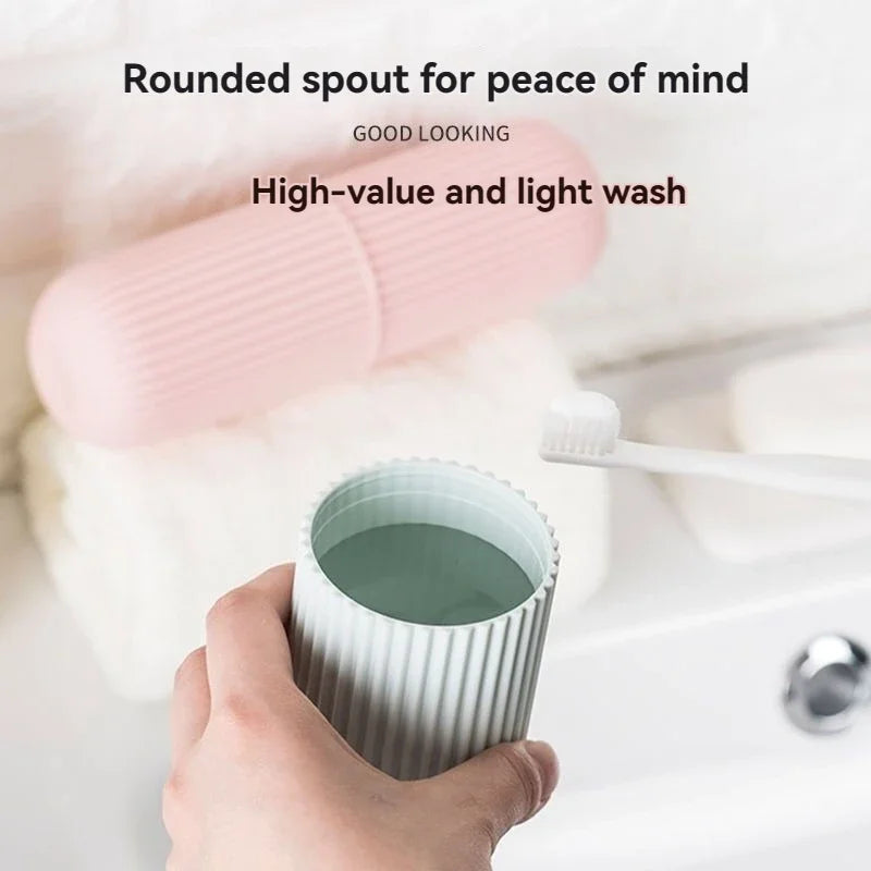 Étui Portable pour Brosse à Dents et Dentifrice