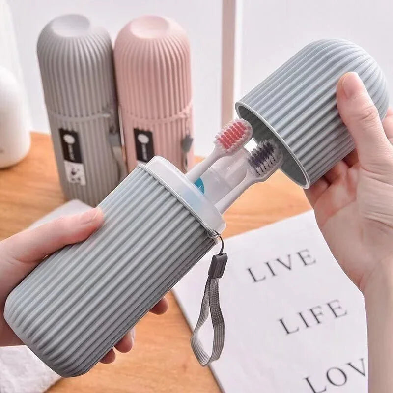 Étui Portable pour Brosse à Dents et Dentifrice