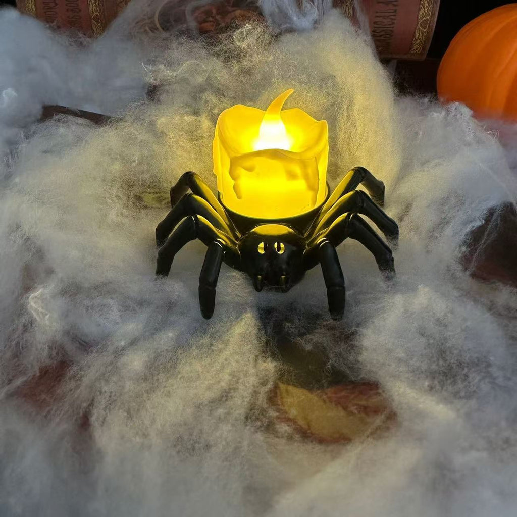 Halloween Pumpkin Spider LED Candle Lights