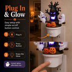Animated Seesaw Ghost LED Night Light