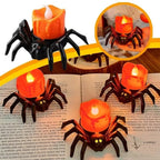 Halloween Pumpkin Spider LED Candle Lights
