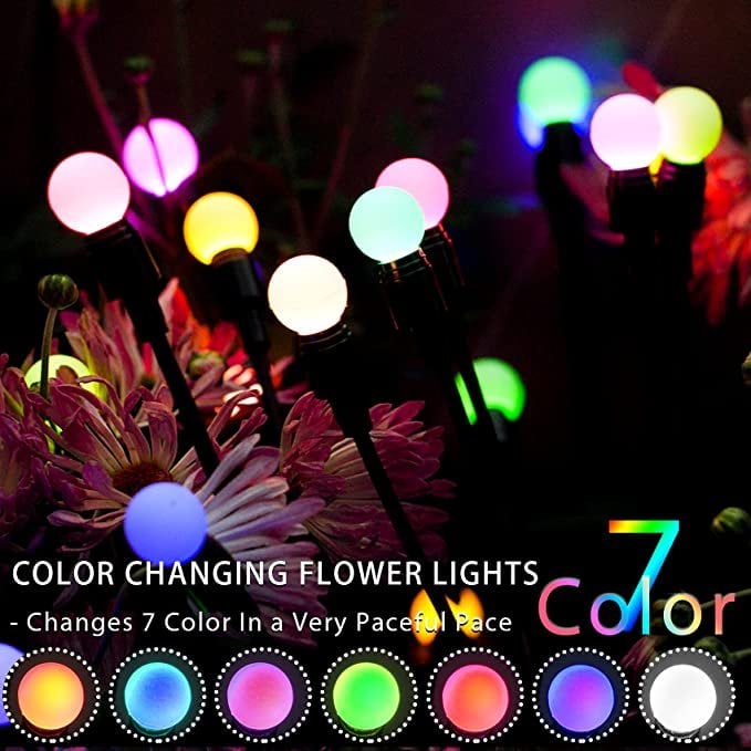 Solar Firefly Garden Lights
