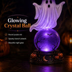 Halloween Raven Crystal Ball Light