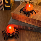 Halloween Pumpkin Spider LED Candle Lights