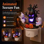Animated Seesaw Ghost LED Night Light